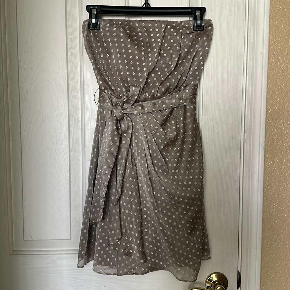 Express polka dot dress